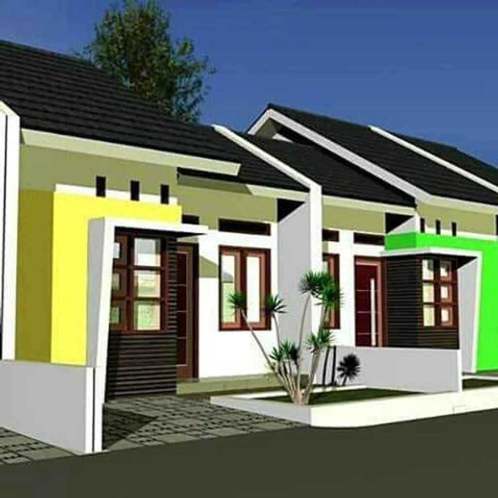 foto tampak rumah tipe 36/66 perumahan AR Bastien Residence 2