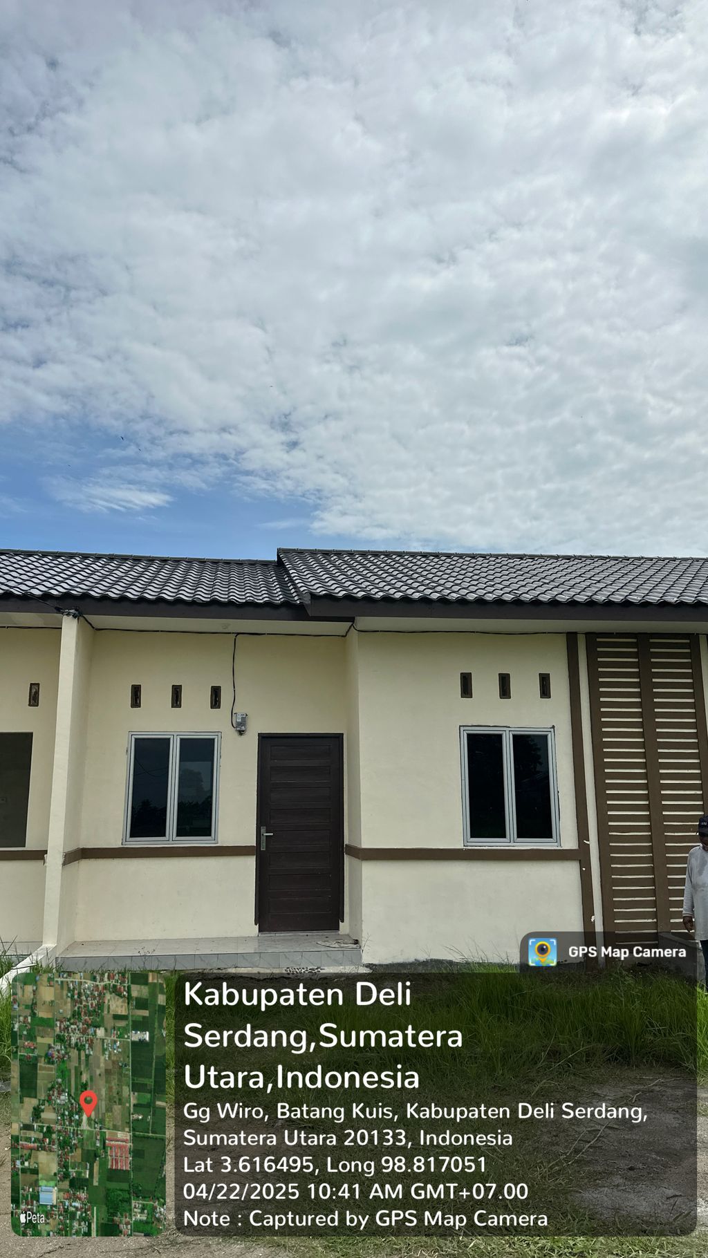 foto contoh rumah perumahan Al Ghani Ressidence