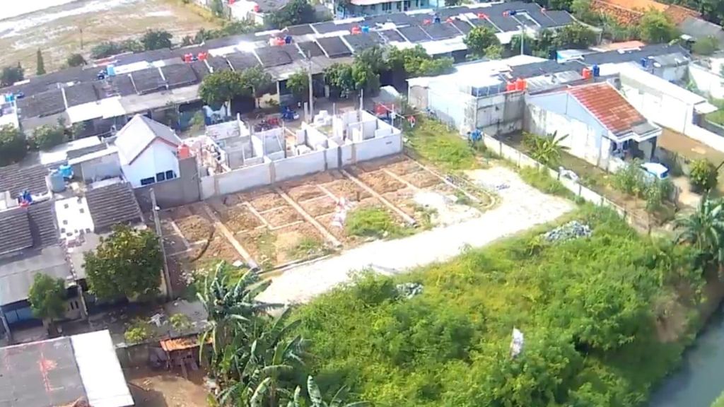 foto posisi tengah perumahan NEW GRAHA MEKARSARI INDAH