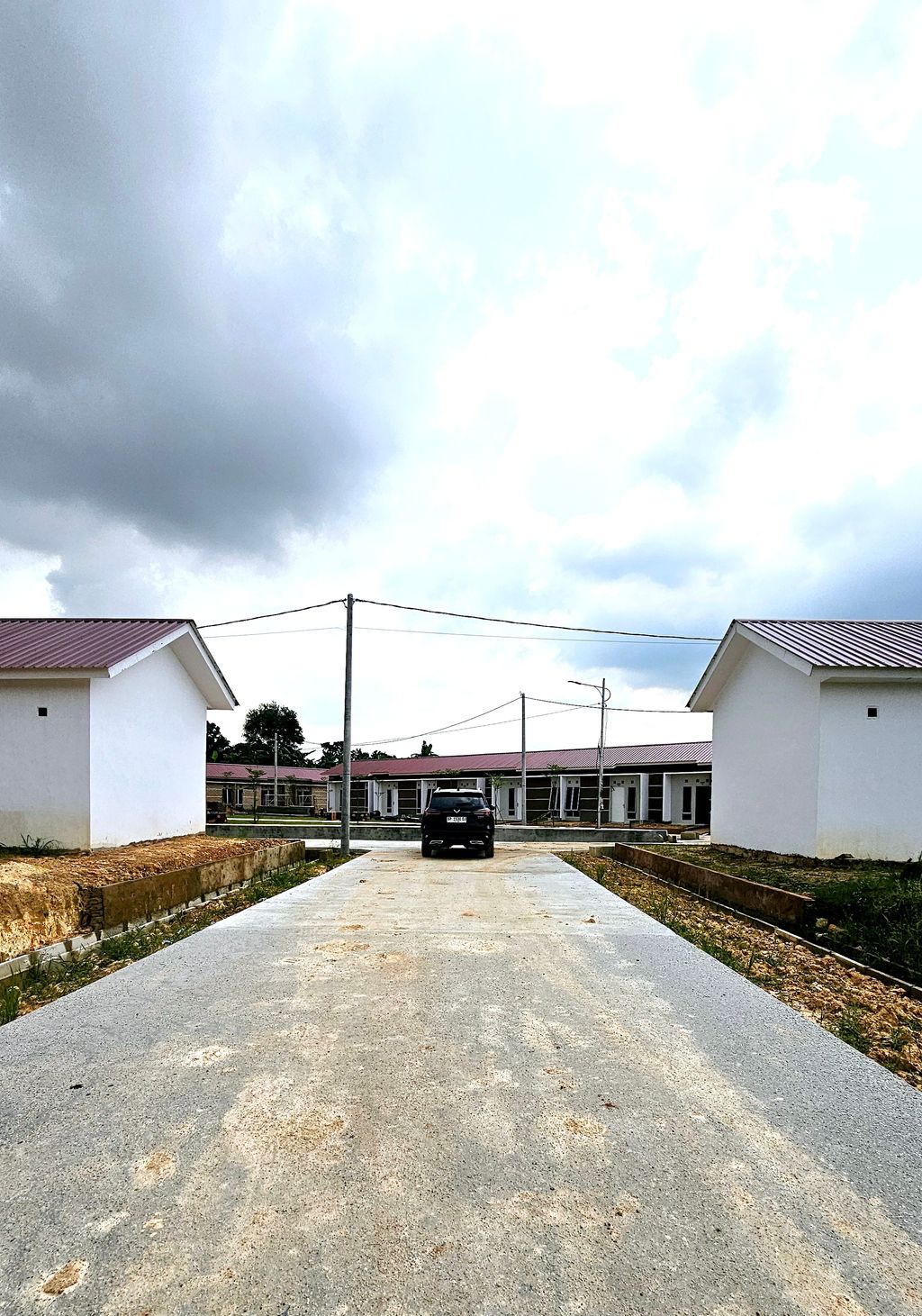 foto gerbang perumahan RHABAYU GREEN