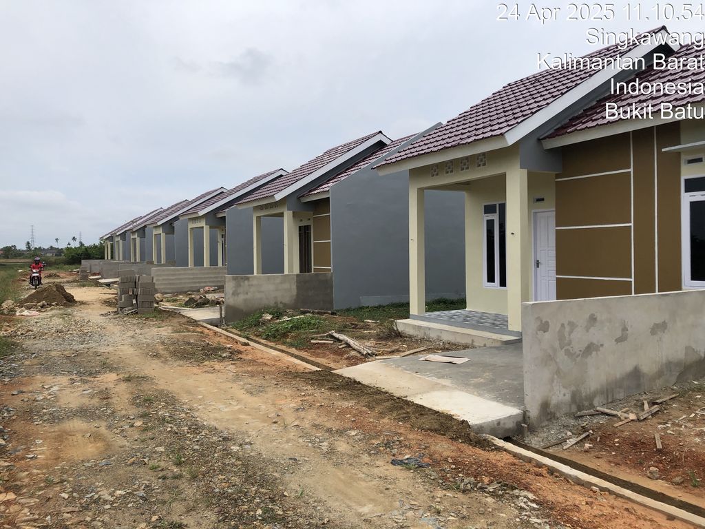foto posisi tengah perumahan MITRA MANDIRI 5 TAHAP 2