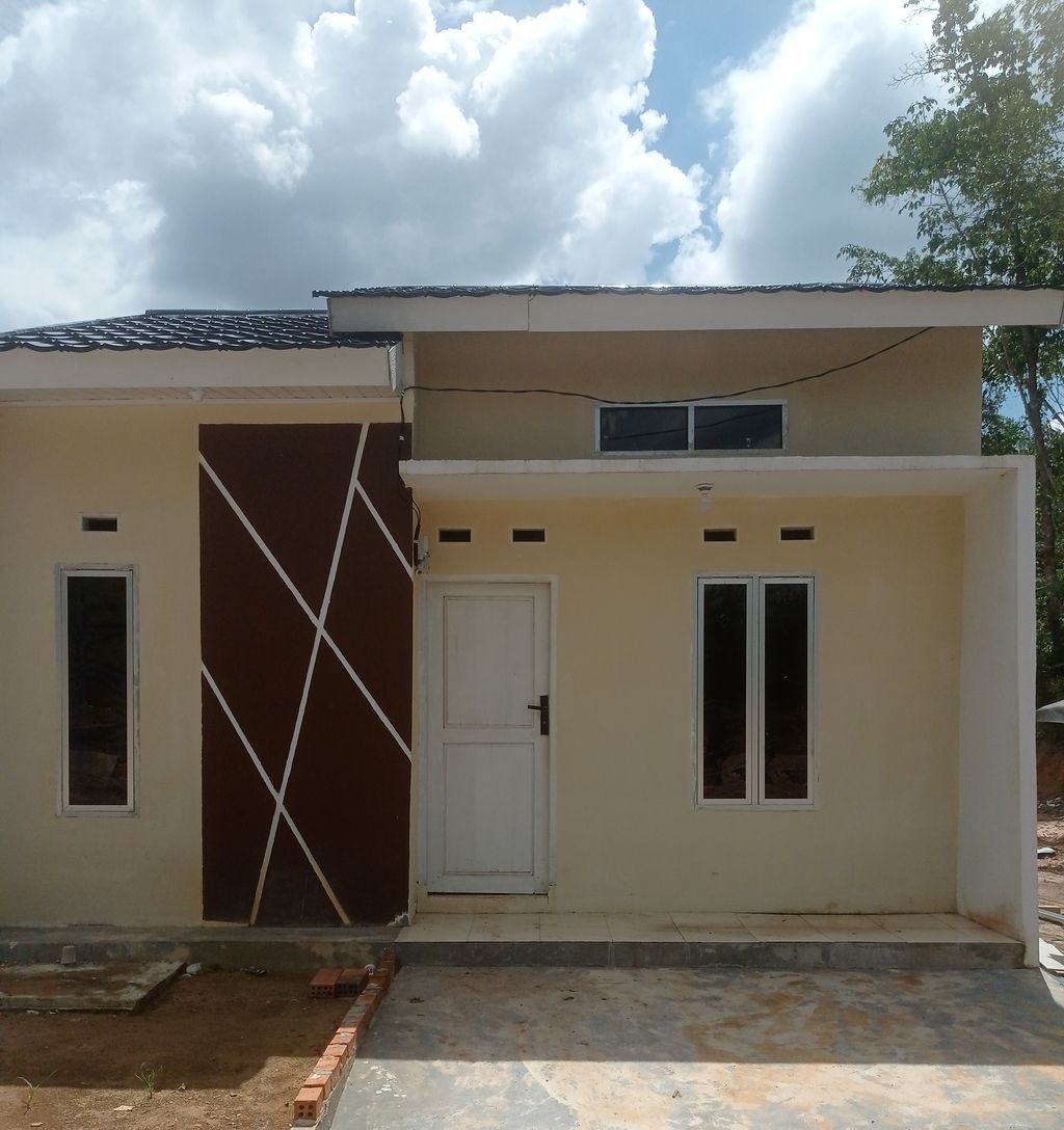 foto tampak rumah tipe 36 perumahan FILANDO REGENCY