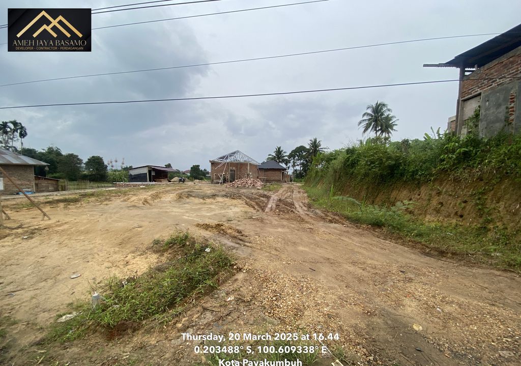 foto gerbang perumahan Ameh Greenland