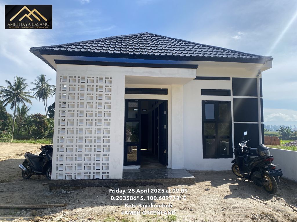 foto contoh rumah perumahan Ameh Greenland