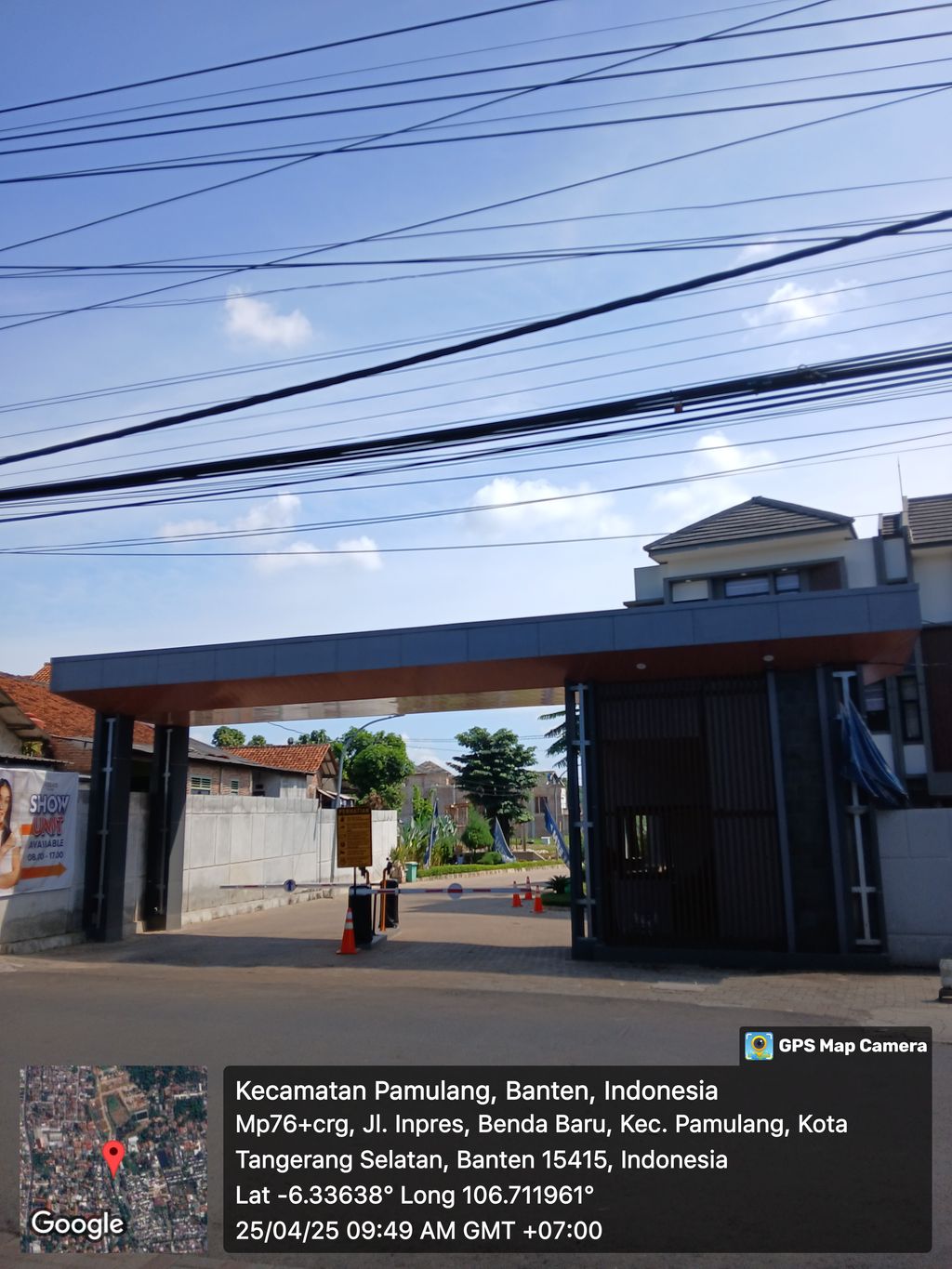 foto gerbang perumahan ASANNA VILLAGE
