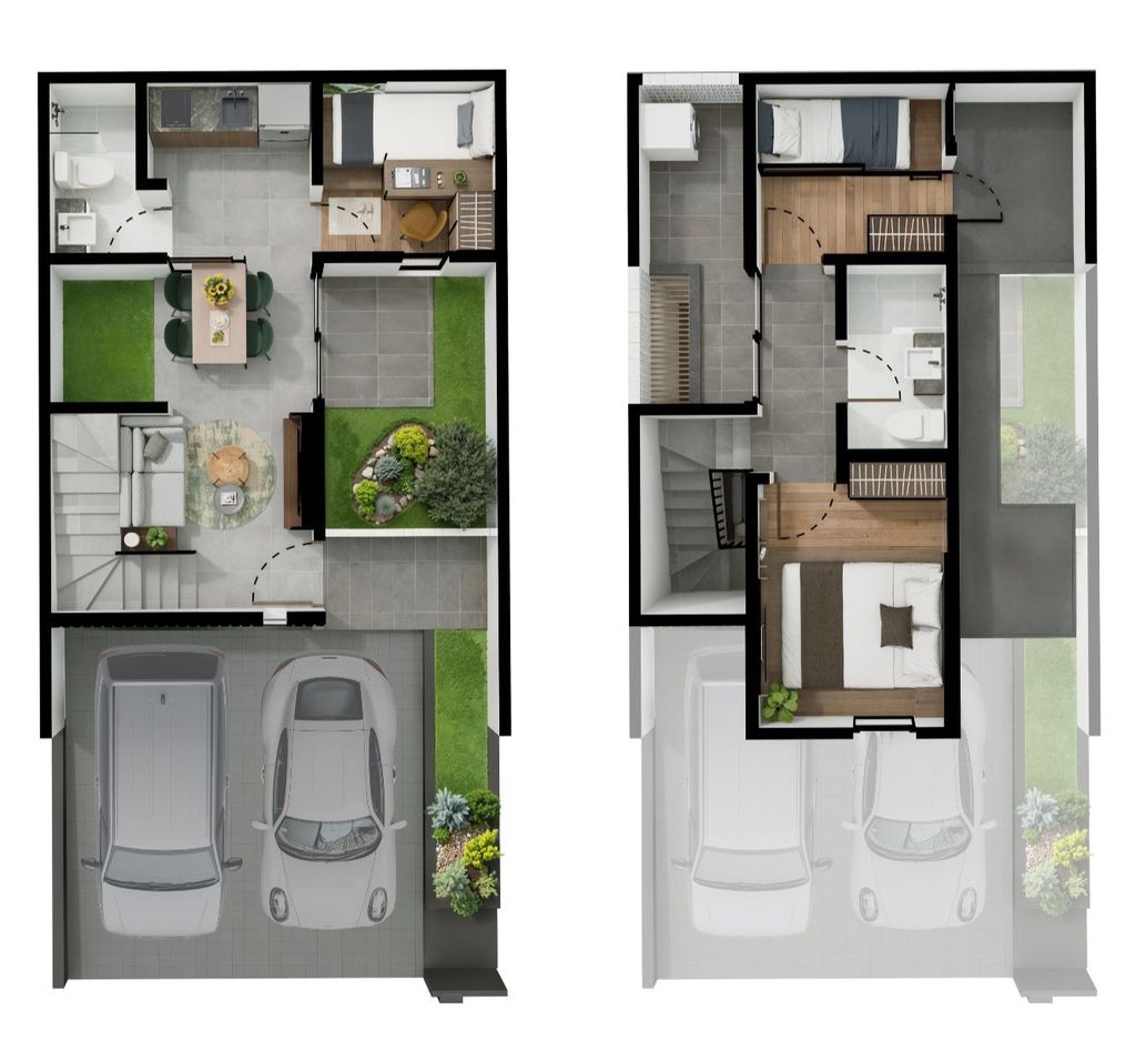 foto denah rumah tipe 57 MAHONI perumahan CENDANA RESIDENCE 2