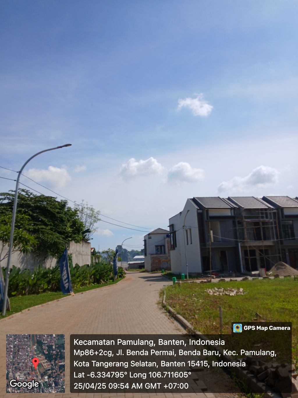 foto posisi tengah perumahan ASANNA VILLAGE