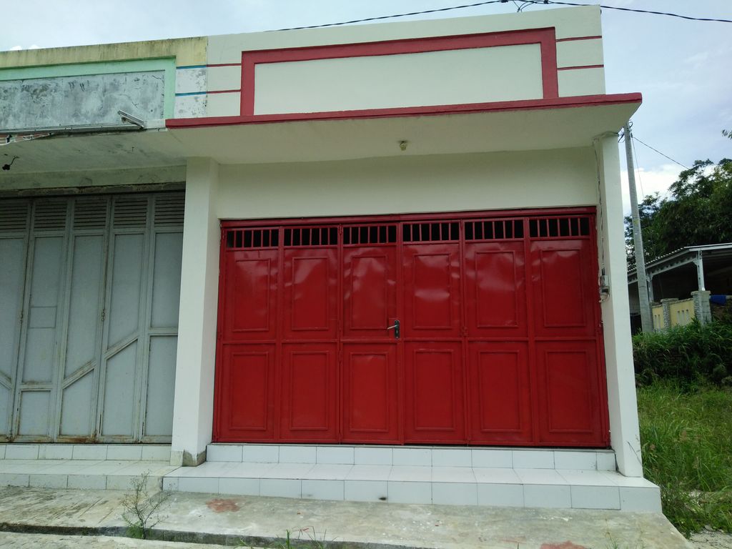foto tampak rumah tipe 45 perumahan Permata Residence 2 tahap 2