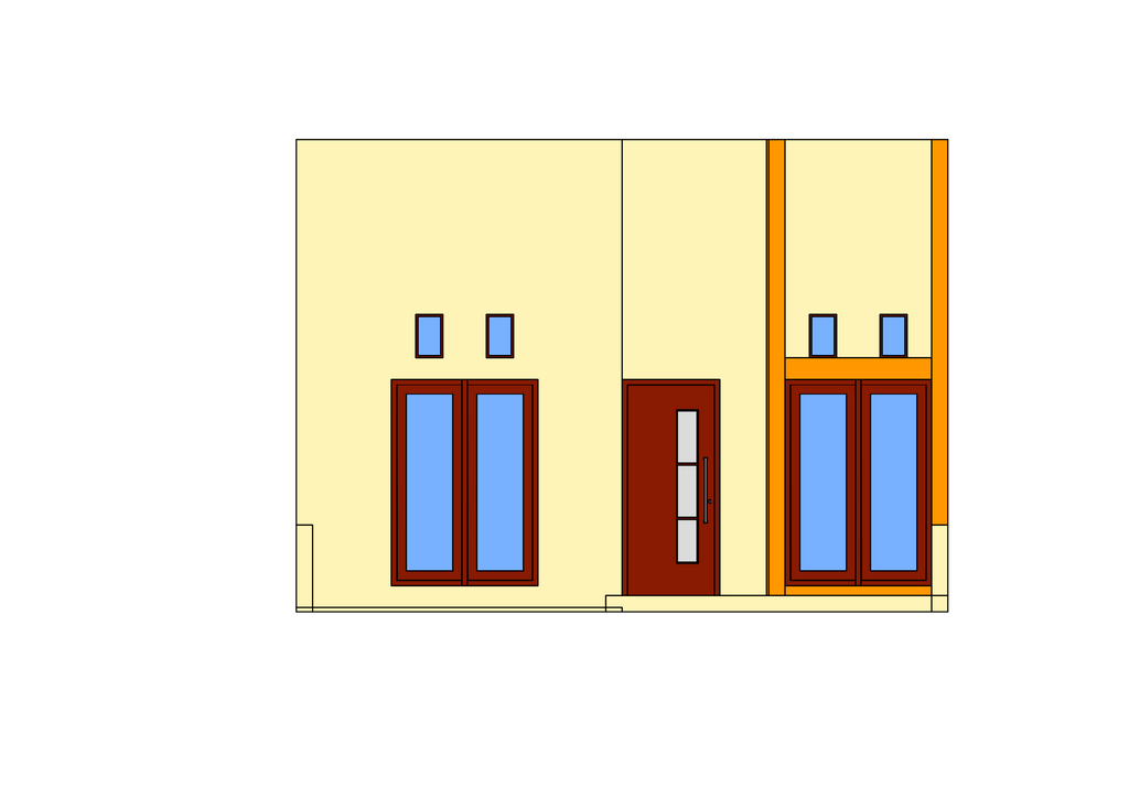 foto tampak rumah tipe 36/90 perumahan KOMPLEKS PERUMAHAN H. AHMAD LIMBANG PASAR TAROANG