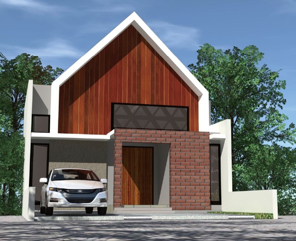 foto tampak rumah tipe T. 62 / 105 perumahan Perumahan AUSTINVILLE Tahap III