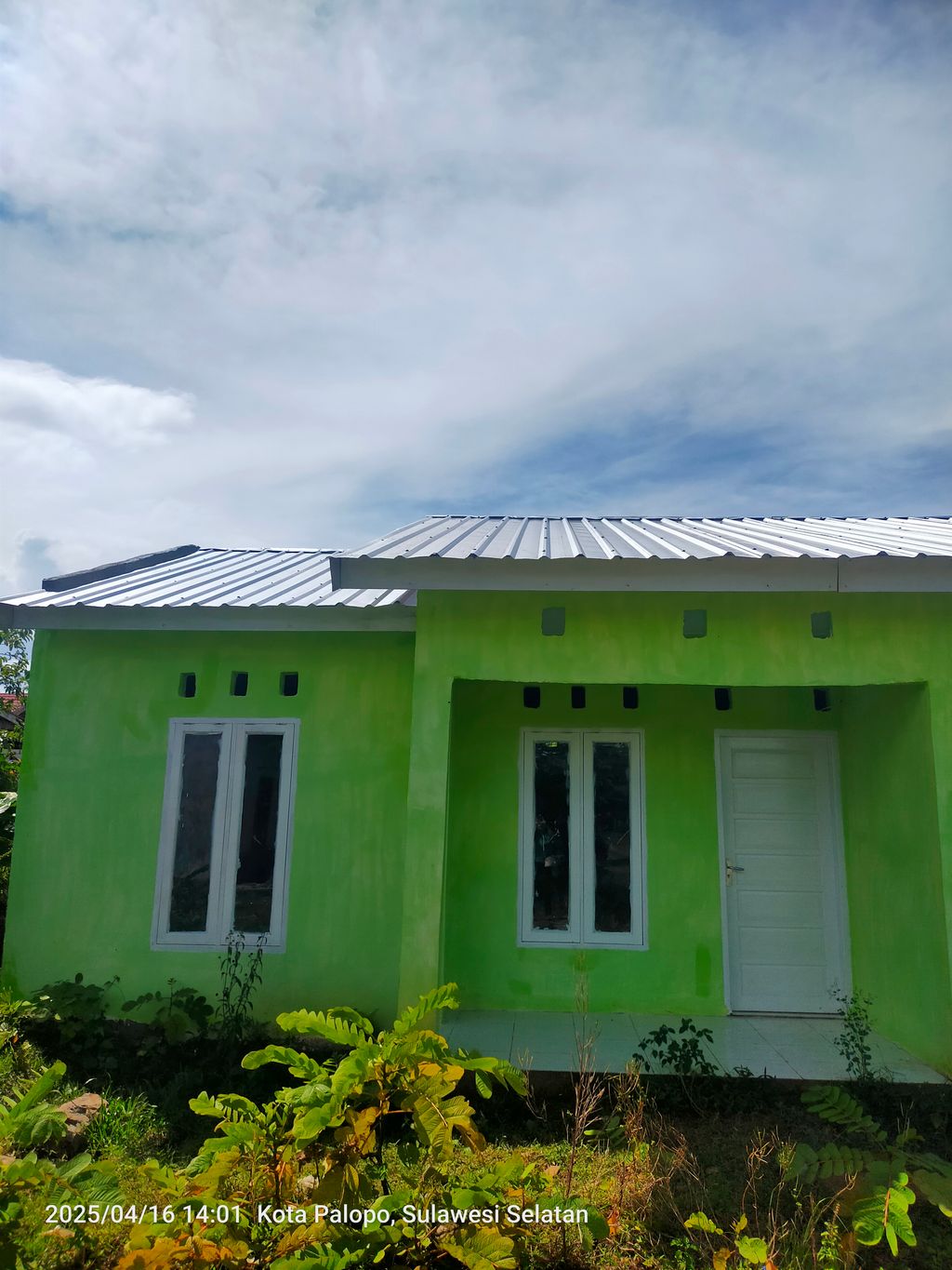 foto tampak rumah tipe 36 perumahan PERUMAHAN AMELIA GARDEN