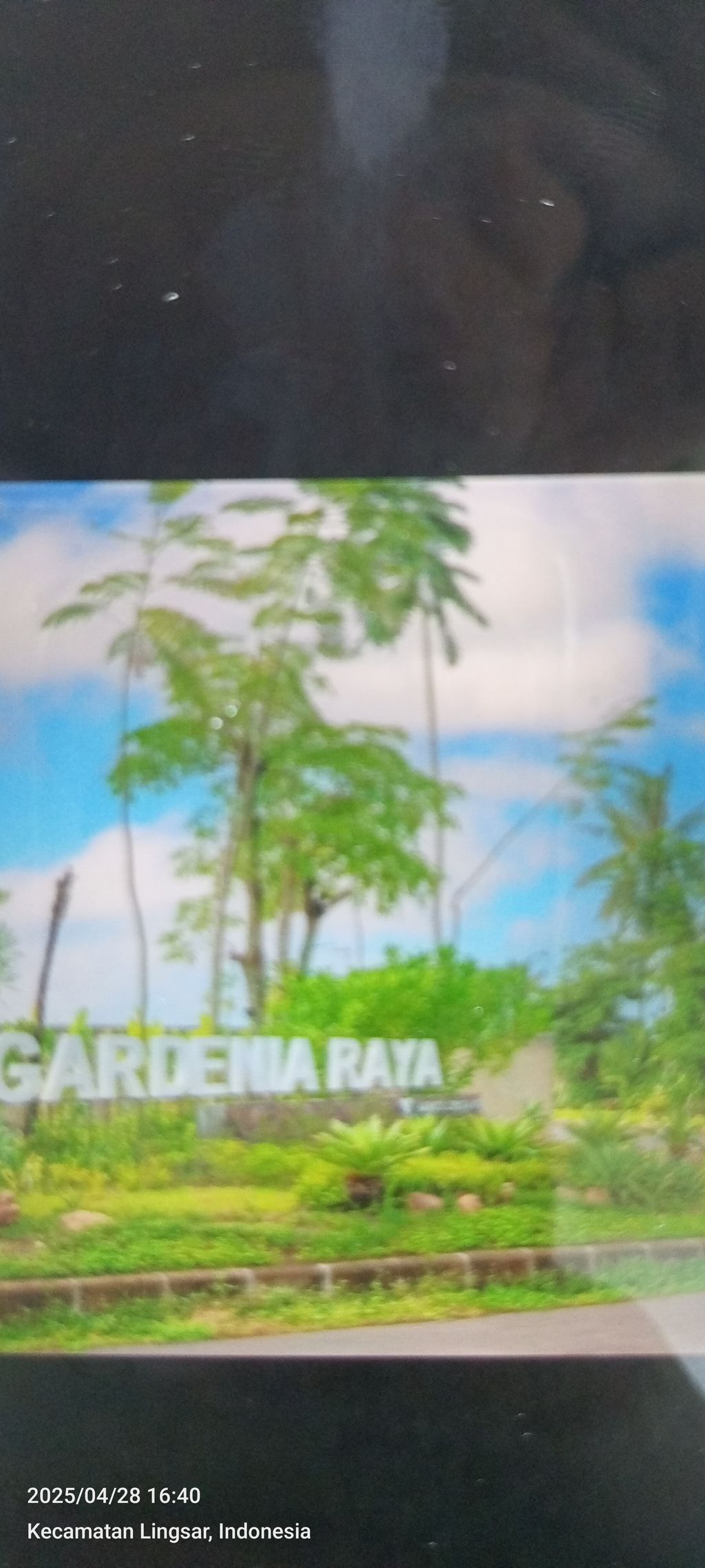 foto gerbang perumahan GARDENIA RAYA 6