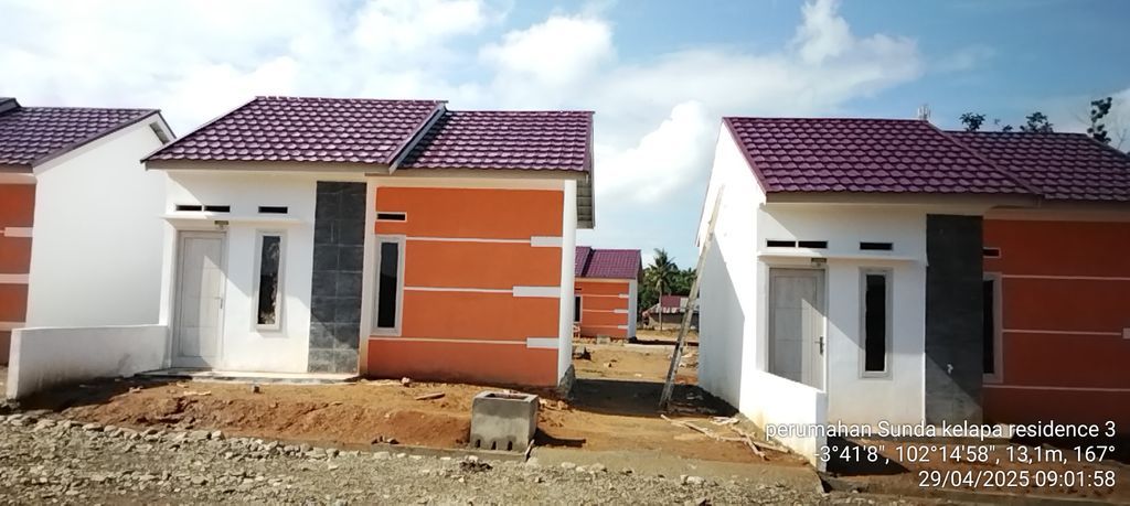 foto contoh rumah perumahan SUNDA KELAPA RESIDEN 3