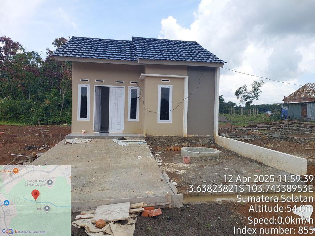 foto tampak rumah tipe 36 perumahan Perumahan Fazza Vari