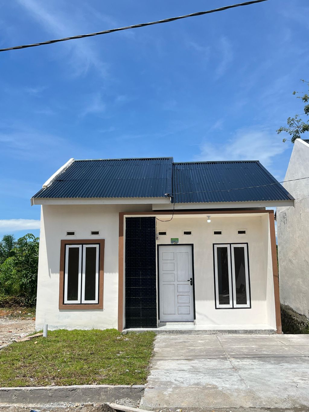 foto tampak rumah tipe 36 SUBSIDI perumahan MADYA RESIDENCE 1