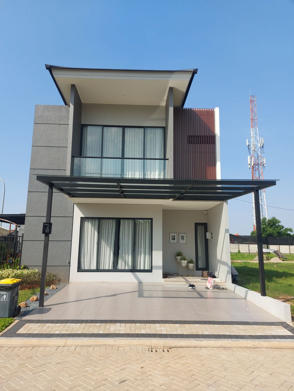 foto contoh rumah perumahan CLUSTER DAMMARA GRAHA RAYA