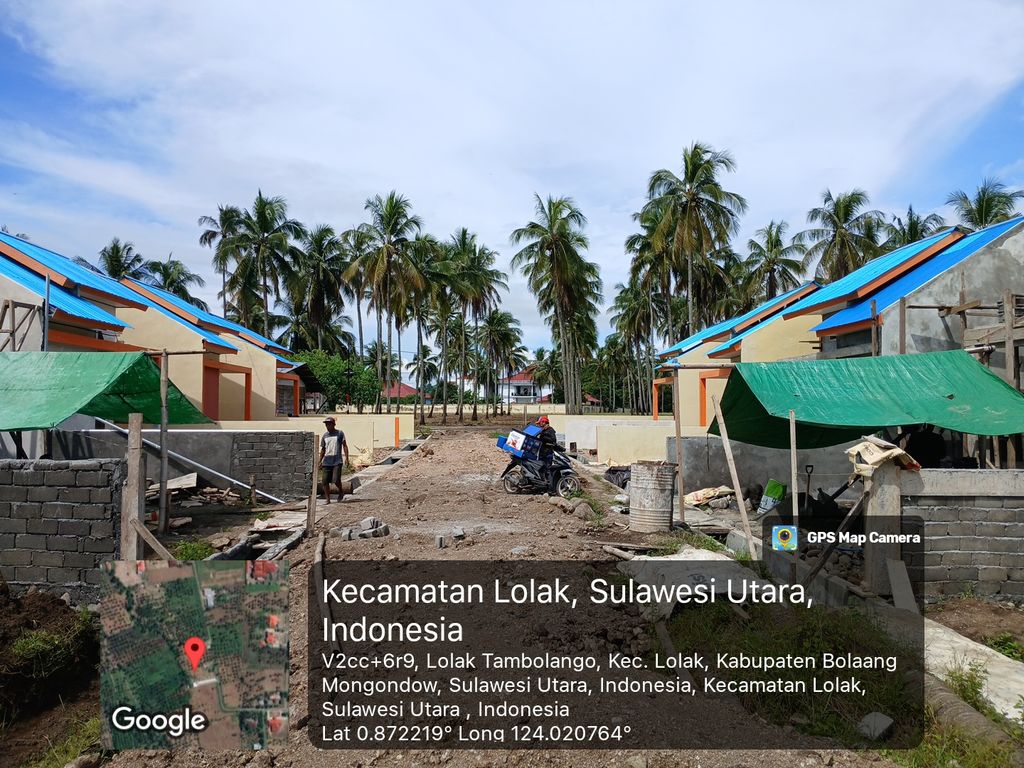 foto posisi tengah perumahan SHILO TOMBOLANGO VILLAGE