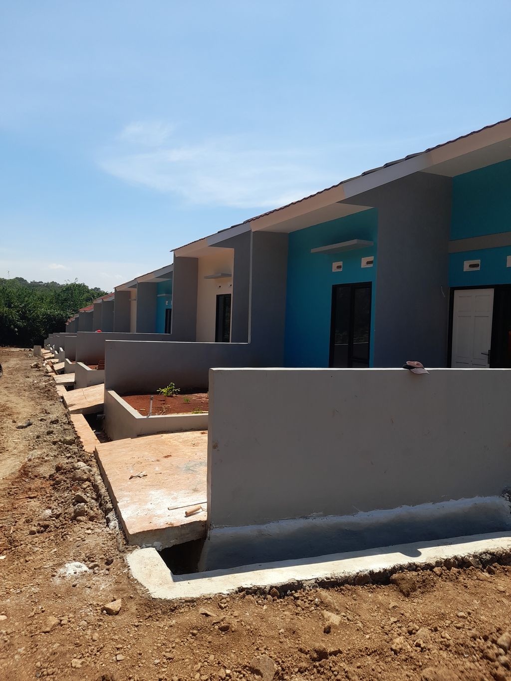 foto posisi tengah perumahan BUMI RUDAWI RESIDENCE