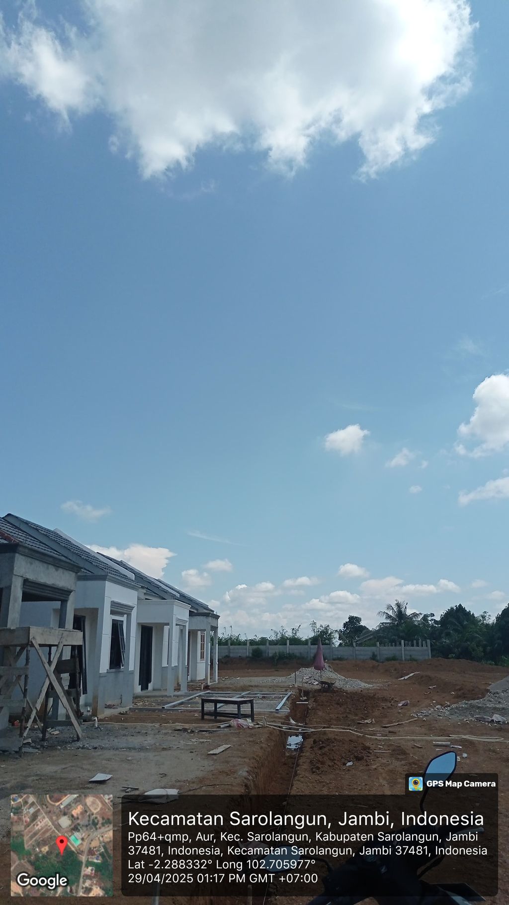 foto posisi tengah perumahan NUSANTARA ESTATE