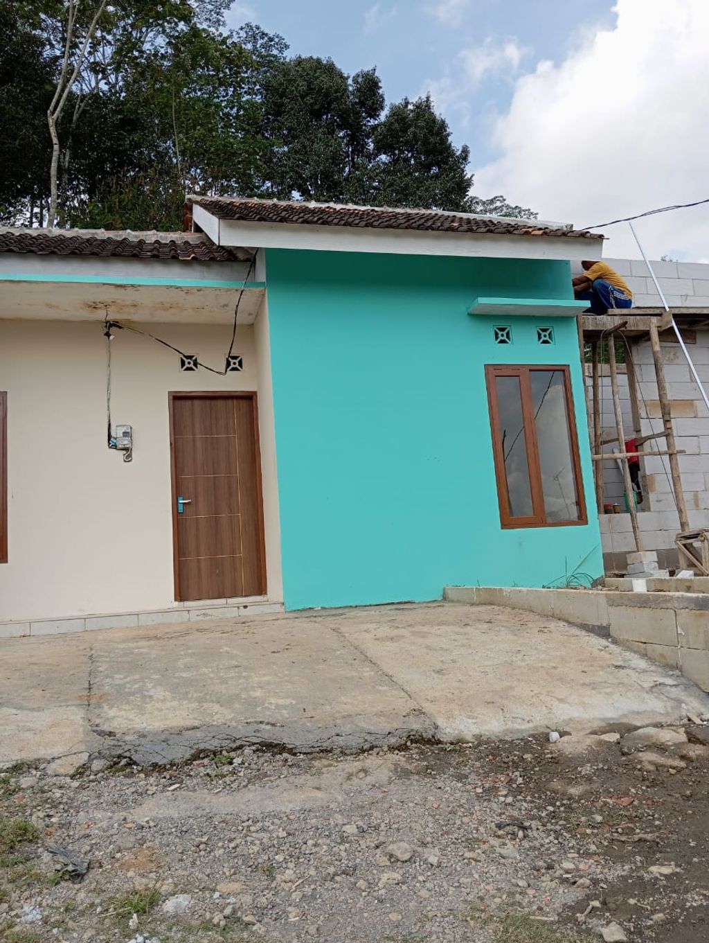 foto tampak rumah tipe 30/60 perumahan MUTIARA GARDEN 6