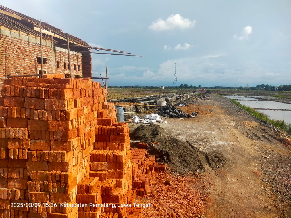 foto posisi tengah perumahan GEMILANG PERMAI