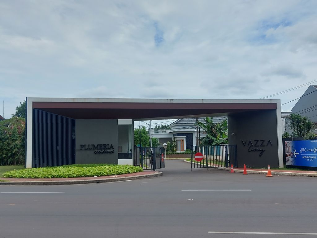 foto gerbang perumahan GR 33A EXT GRAHA RAYA