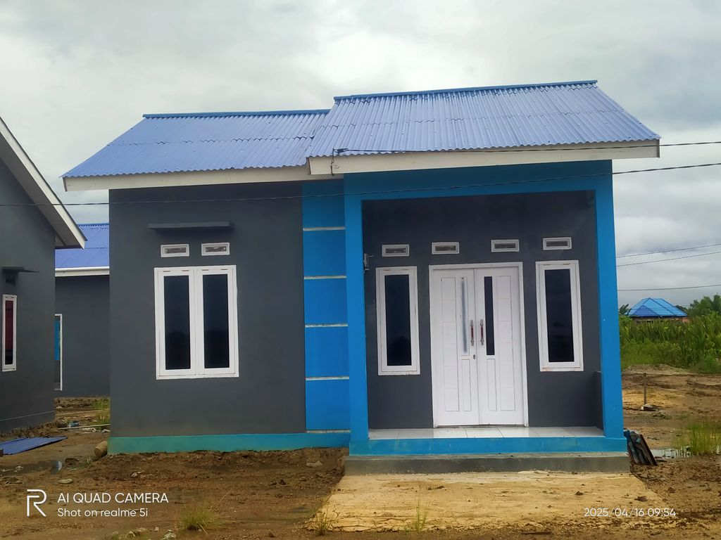 foto gerbang perumahan Griya farras resident