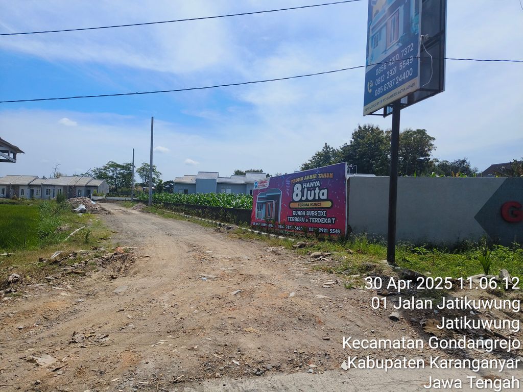 foto gerbang perumahan GAMERSI RESIDENCE 4