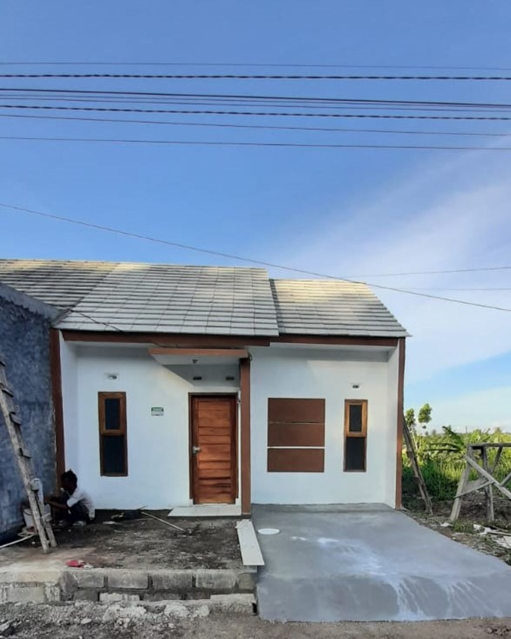 foto tampak rumah tipe 36/72 perumahan VILLA BUKIT RESIDENCE