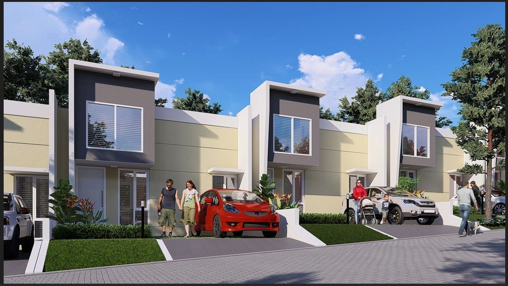 foto tampak rumah tipe 43 perumahan CLUSTER SIRANDA VIEW