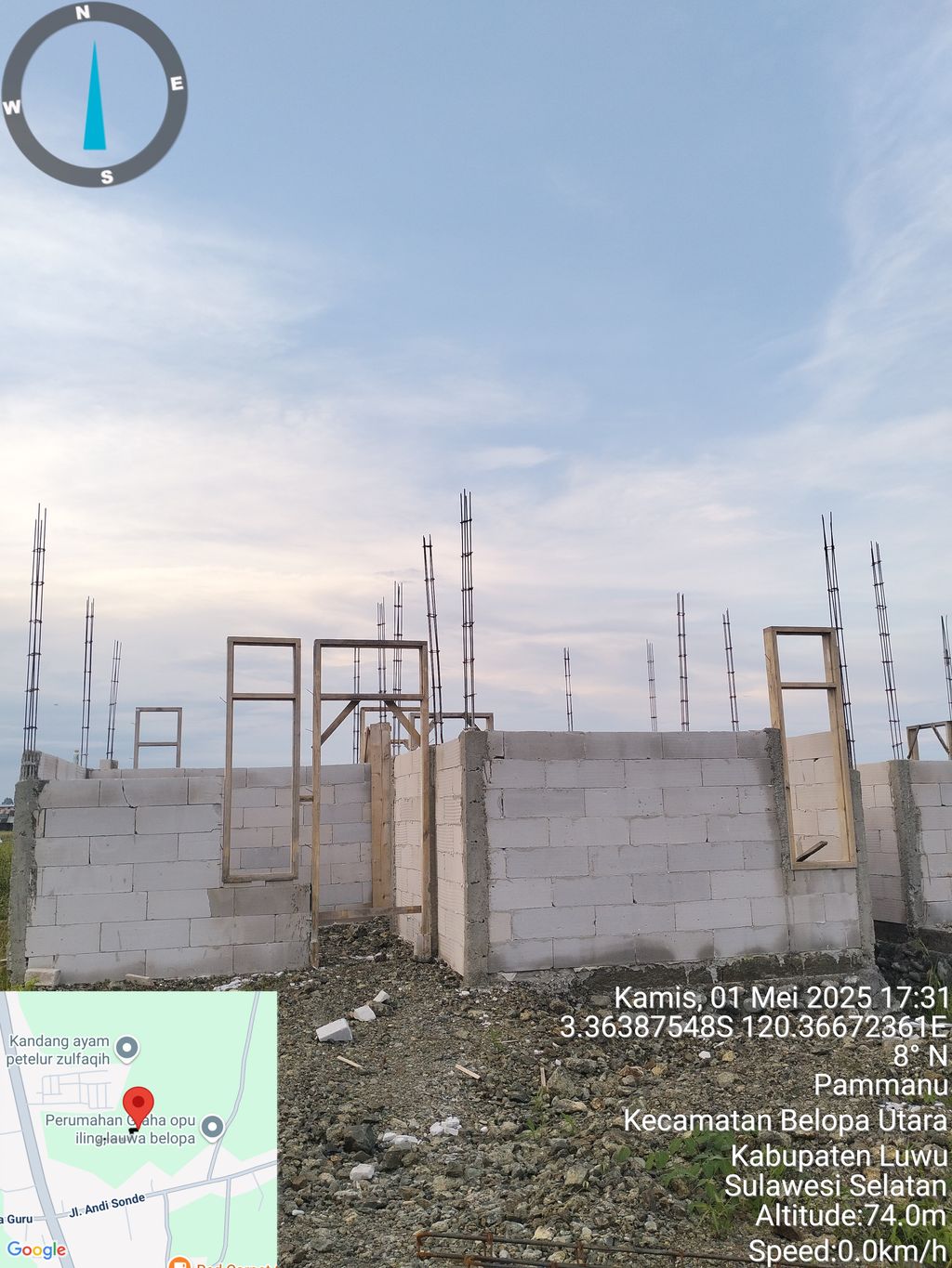 foto contoh rumah perumahan PERUMAHAN GRIYA NAFIQAH PAMMANU (TAHAP 2)