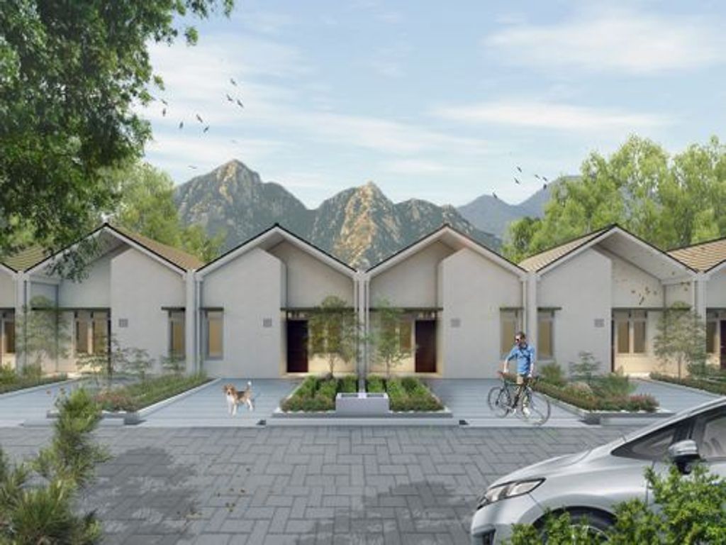 foto tampak rumah tipe 36/125 (418) perumahan ALAM SANGGAR INDAH EXTENSION