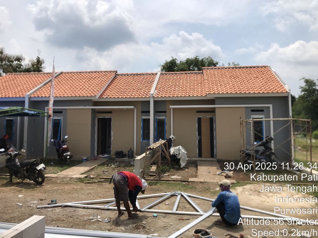 foto contoh rumah perumahan Griya Alam Asri