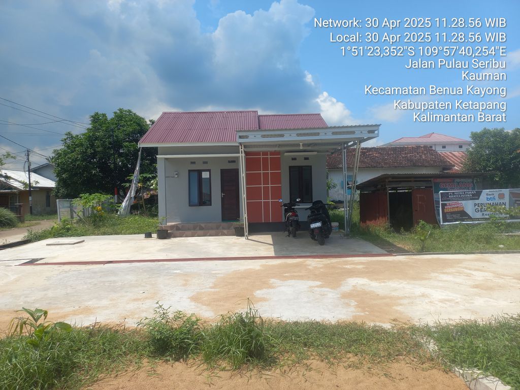 foto posisi tengah perumahan GEMILANG RESIDENCE 2