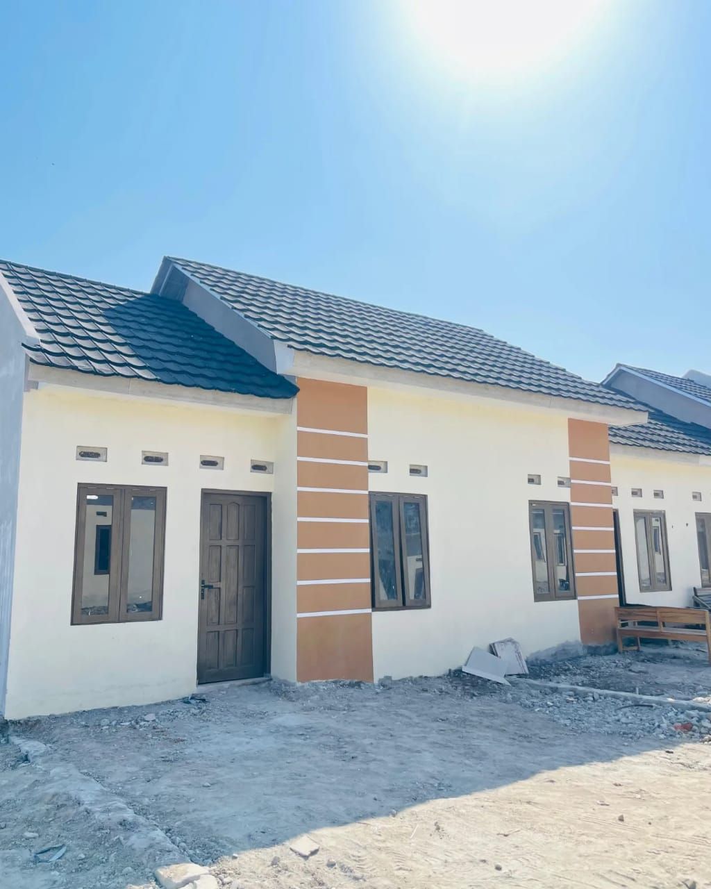 foto tampak rumah tipe 30/60 perumahan CITRA JAYA JOHO 6