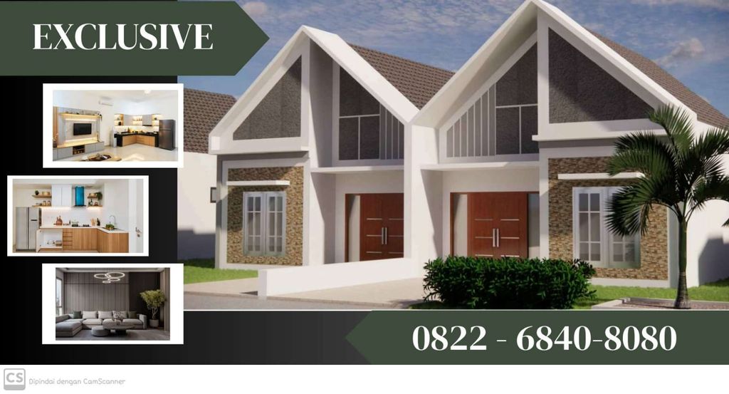 foto denah rumah tipe Rsh T. 36/105 166JT perumahan Permata Griya Asri 