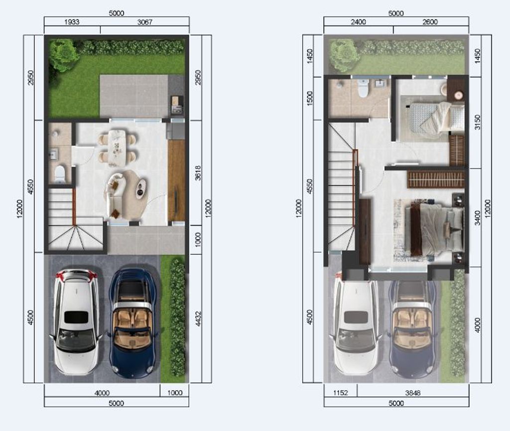 foto denah rumah tipe JADE Y2 perumahan GR 33A EXT GRAHA RAYA
