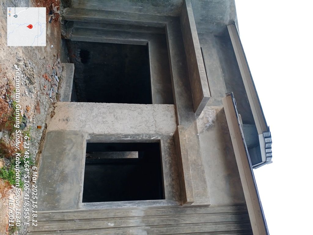 foto tampak rumah tipe NE7-011 perumahan SERPONG NATURA CITY