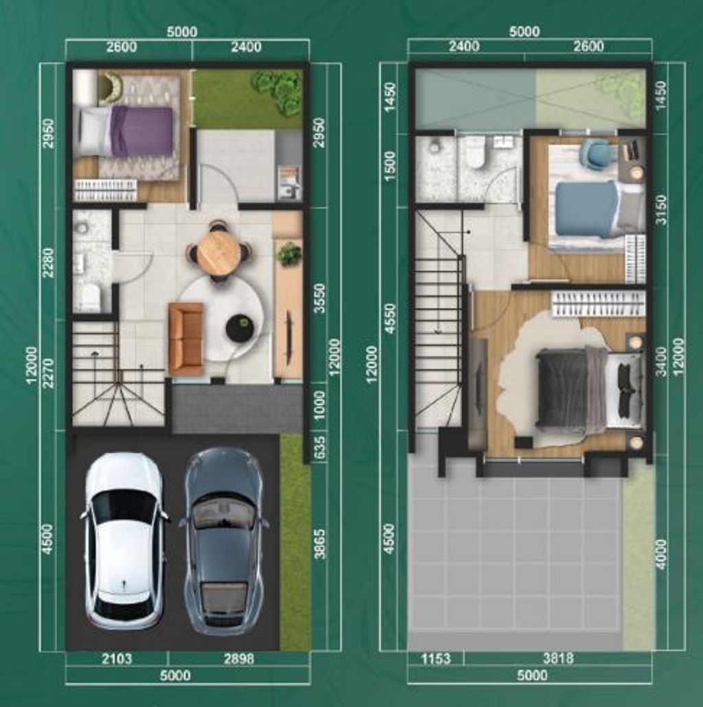 foto denah rumah tipe JADE perumahan GR 33A EXT GRAHA RAYA