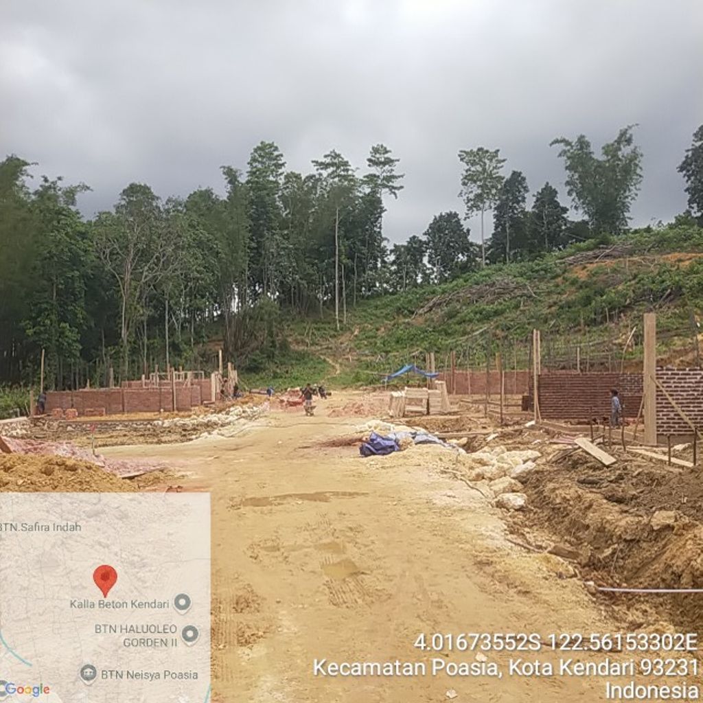 foto posisi tengah perumahan DANAPATI RESIDENCE