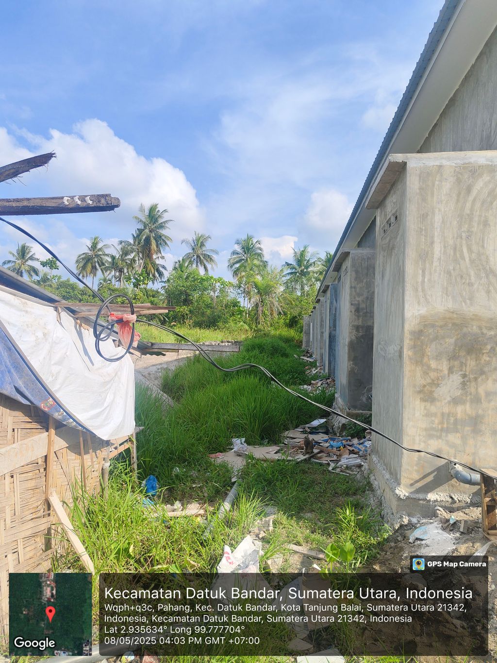 foto posisi tengah perumahan CEMERLANG ASRI 17