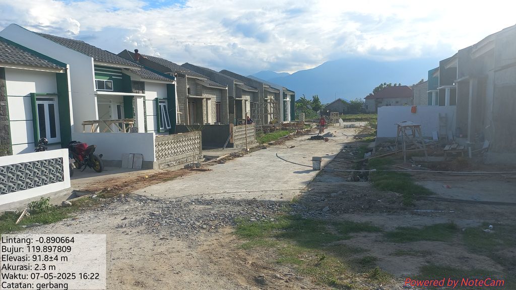 foto gerbang perumahan GREENHOUSE RESIDENCE