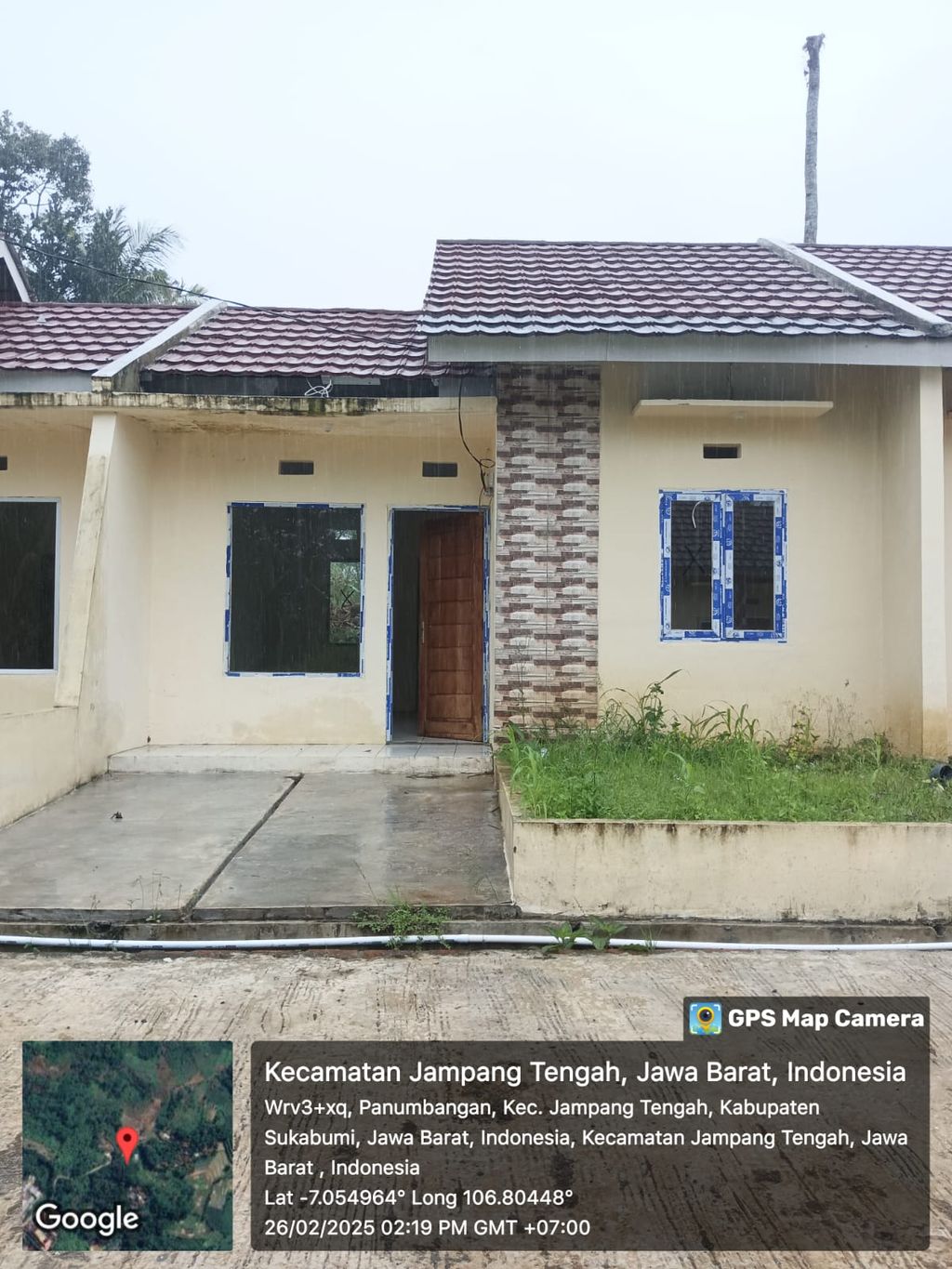 foto tampak rumah tipe 36 perumahan Perumahan Bukit Asri Residence