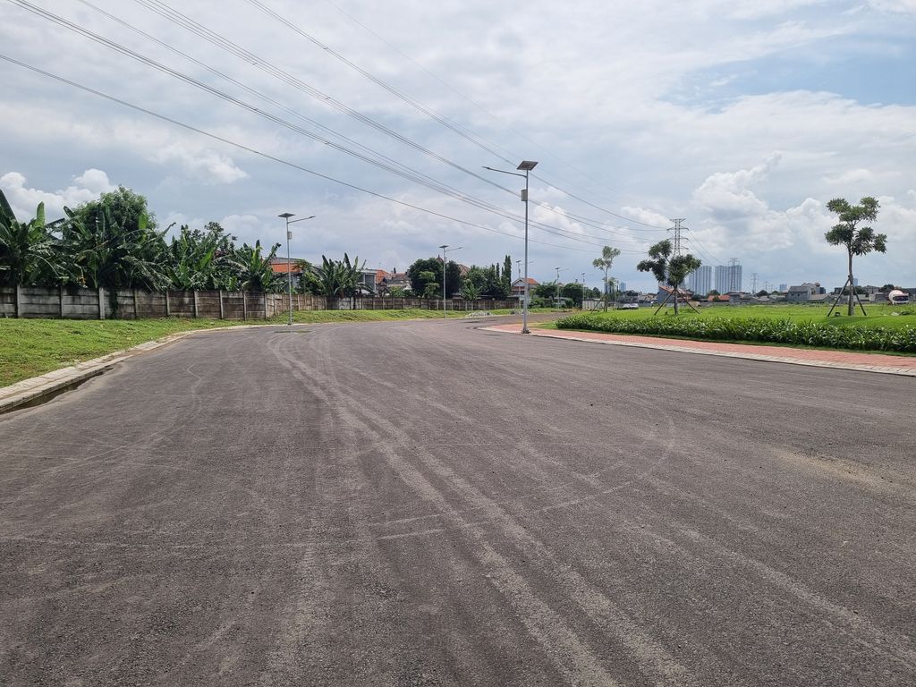 foto posisi tengah perumahan HARVEST LINK