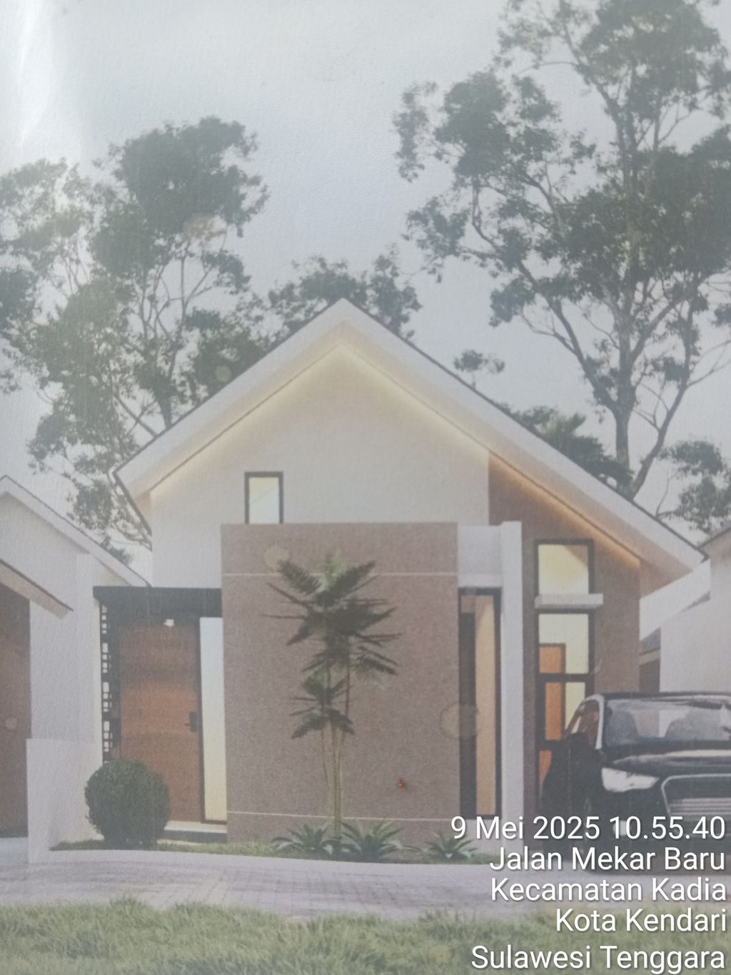 foto contoh rumah perumahan RAPID ASRI MEKAR