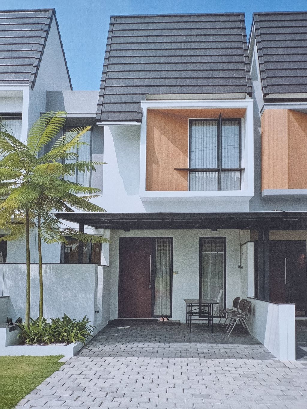 foto contoh rumah perumahan HARVEST LINK