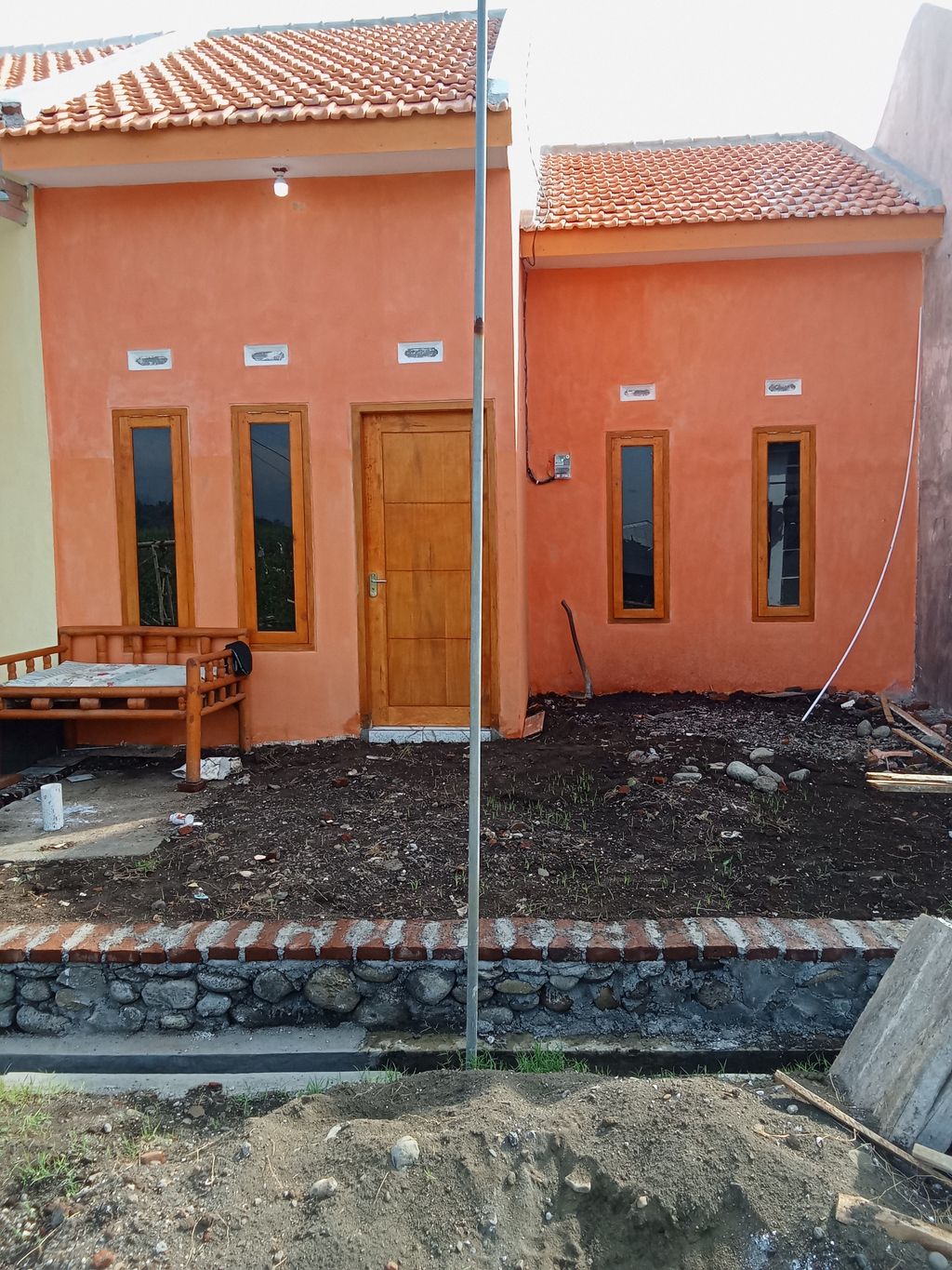 foto tampak rumah tipe 36 perumahan Green Madani 3