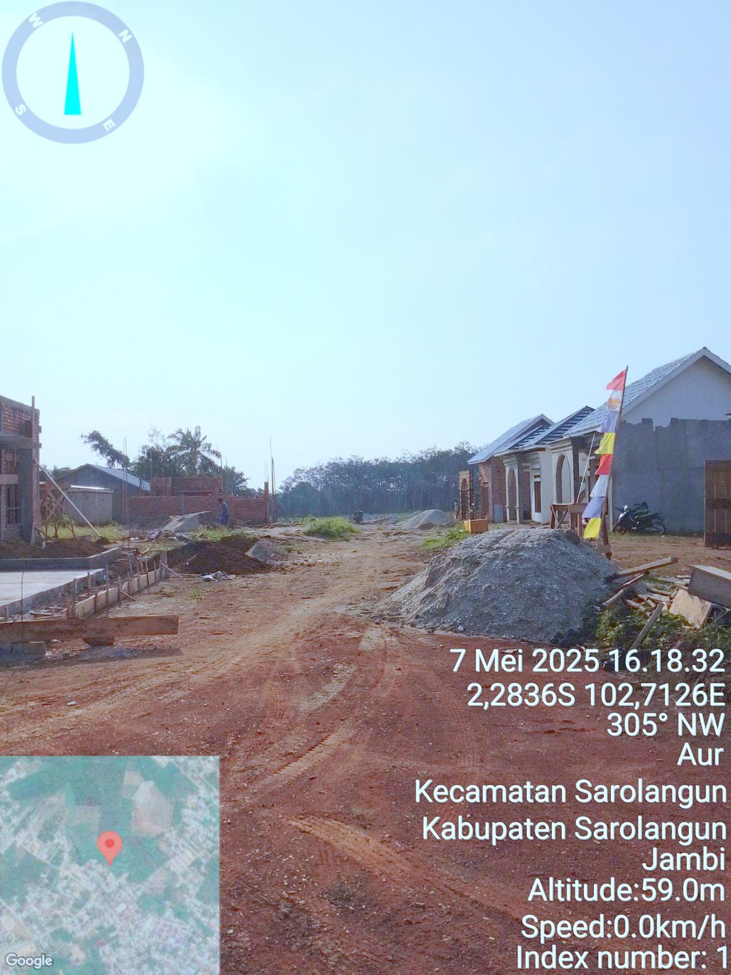 foto gerbang perumahan PURI RADJA