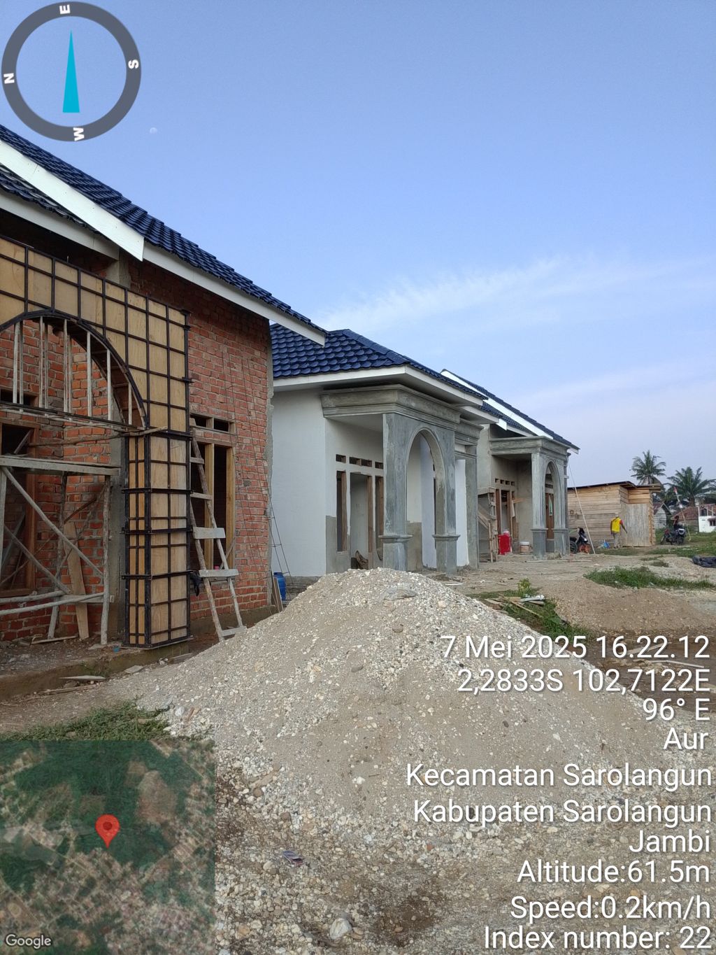 foto posisi tengah perumahan PURI RADJA