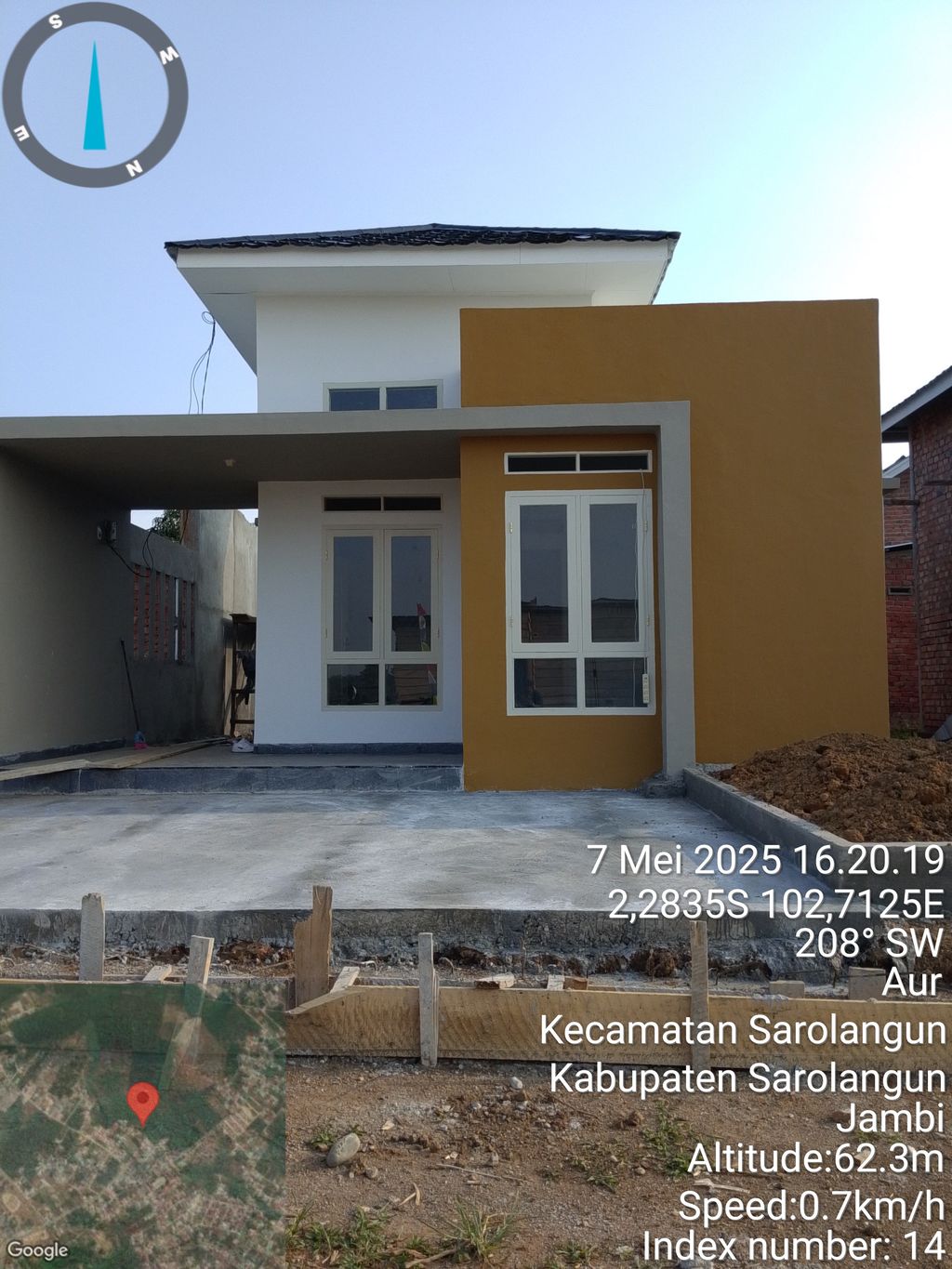 foto contoh rumah perumahan PURI RADJA